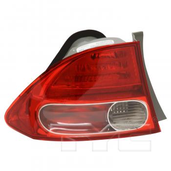2008 Honda Civic Tail Light Assembly Left Outer TYC 116166019 image 1 of 4