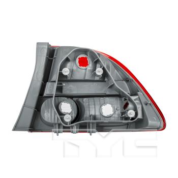 2011 Honda Civic Tail Light Assembly Left Outer TYC 116166919 image 2 of 4