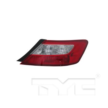 2008 Honda Civic Tail Light Assembly Right TYC 11616701 image 4 of 4