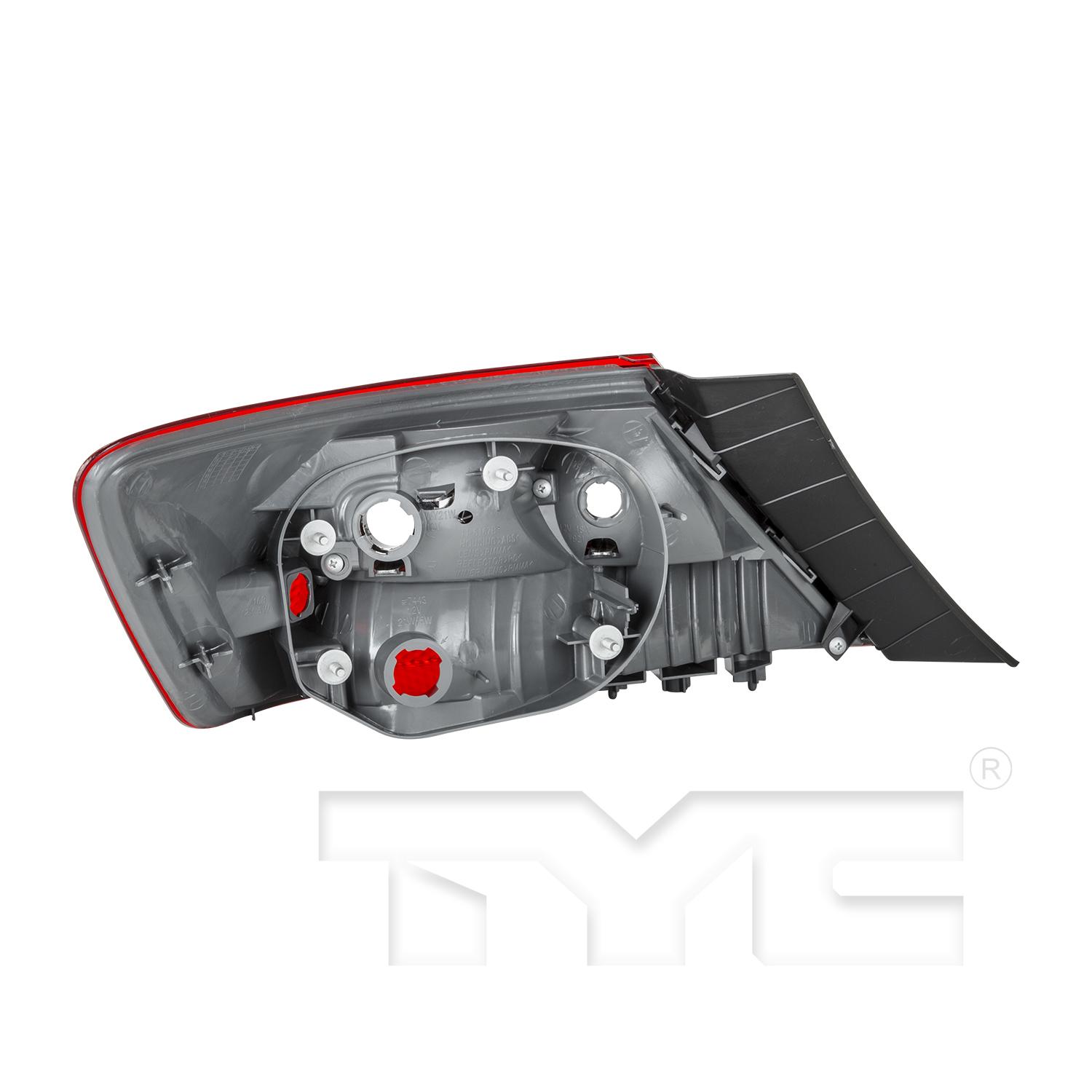 TYC 11616791 Tail Light Assembly product image 2 of 6