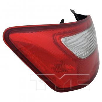 2011 Honda Civic Tail Light Assembly Left TYC 116168919 image 4 of 4
