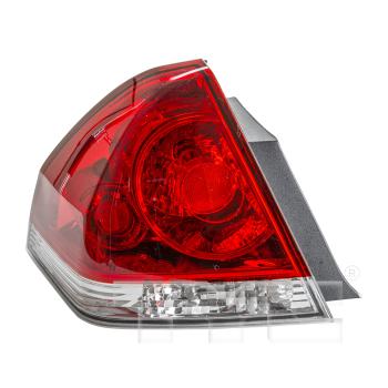 2010 Chevrolet Impala Tail Light Assembly Left TYC 11618000 image 2 of 4