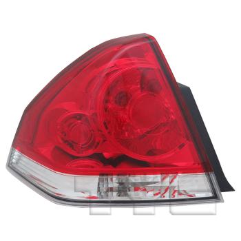 2010 Chevrolet Impala Tail Light Assembly Left TYC 116180009 image 3 of 4
