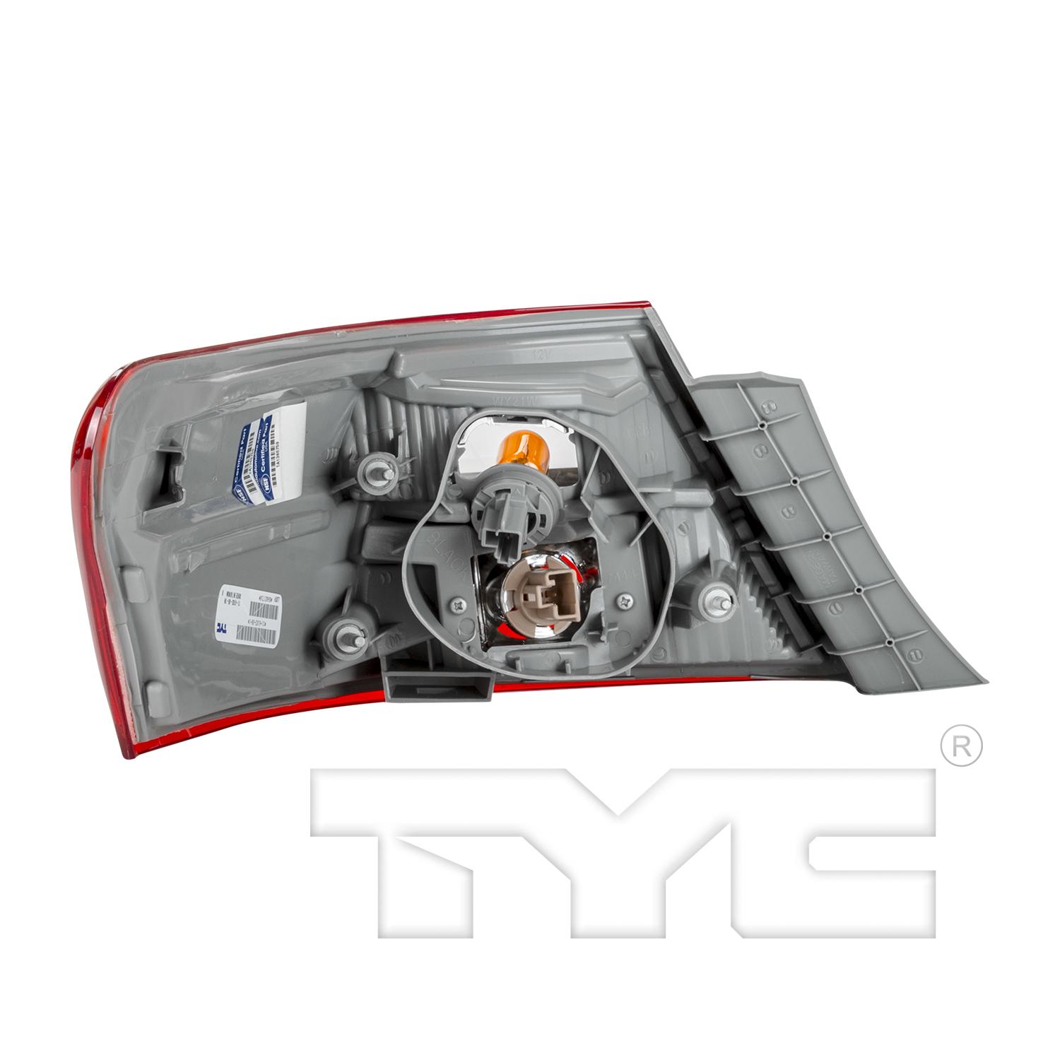 TYC 116183001 - Tail Light Assembly TYC 116183001 Tail Light Assembly product image 2 of 6