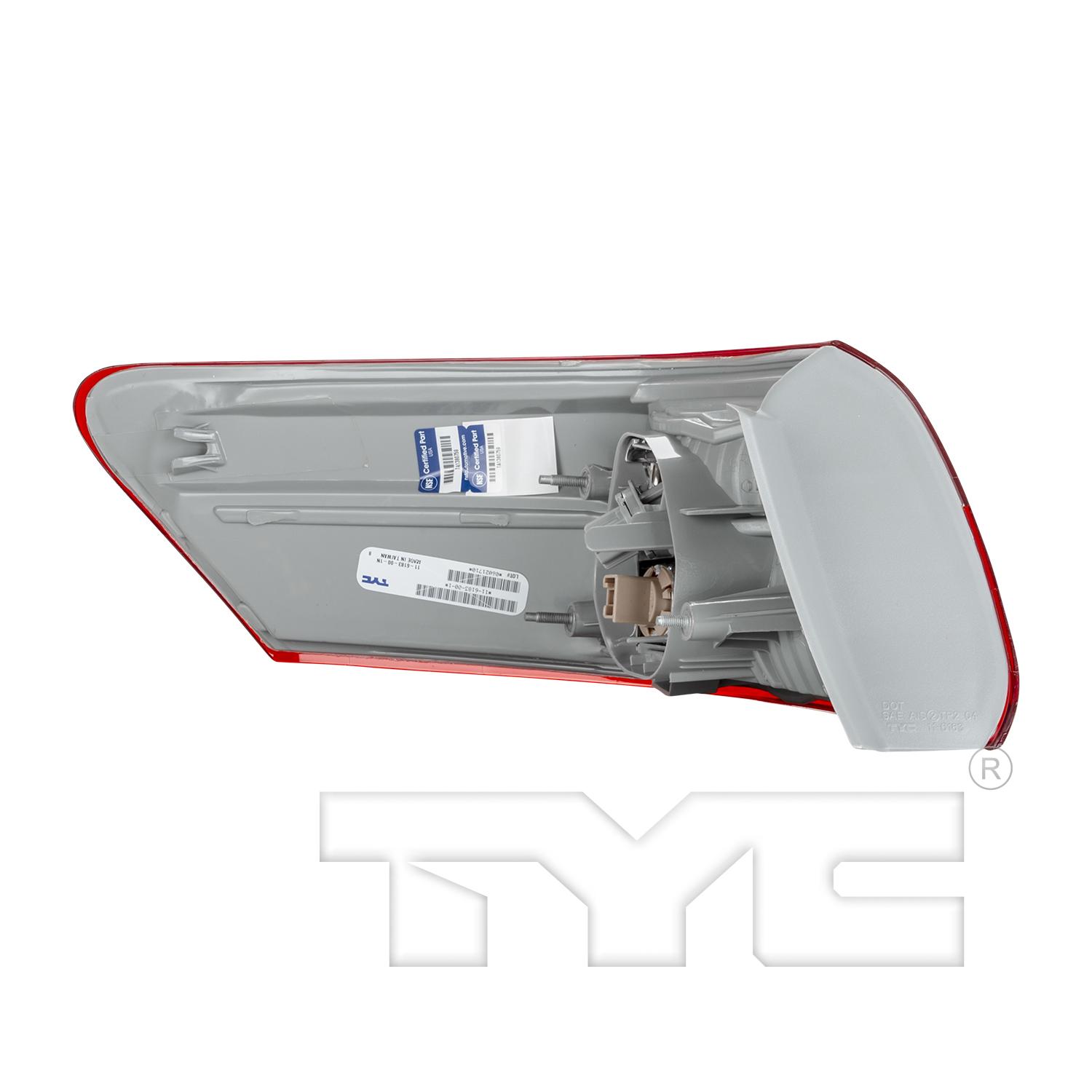 TYC 116183001 - Tail Light Assembly TYC 116183001 Tail Light Assembly product image 4 of 6