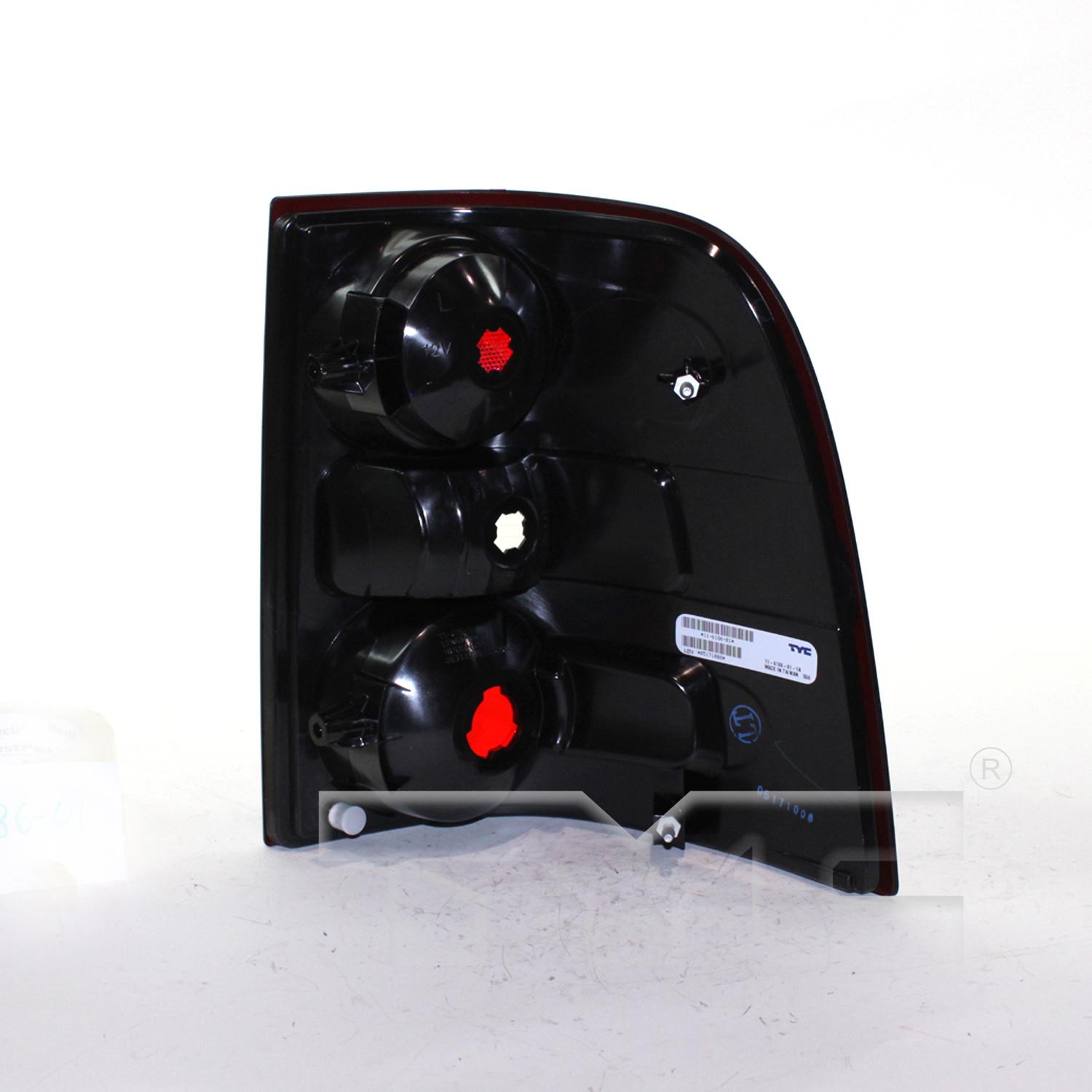 TYC 11618601 - Tail Light Assembly TYC 11618601 Tail Light Assembly product image 2 of 2