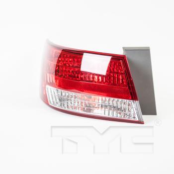2008 Hyundai Sonata Tail Light Assembly Left Outer TYC 11619000 image 3 of 4