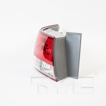 2006 Hyundai Sonata Tail Light Assembly Left Outer TYC 11619000 image 3 of 4