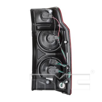 2010 Jeep Commander Tail Light Assembly Left TYC 11619200 image 4 of 4