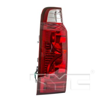 2010 Jeep Commander Tail Light Assembly Left TYC 11619200 image 3 of 4