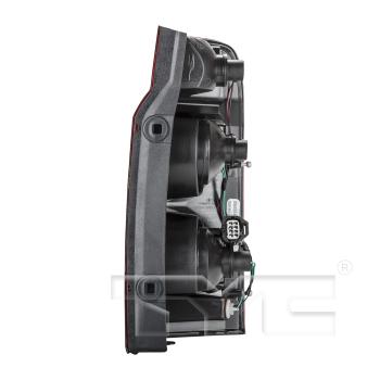 2010 Jeep Commander Tail Light Assembly Left TYC 11619200 image 4 of 4