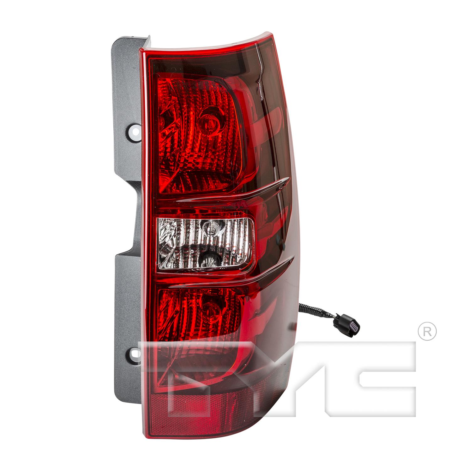 TYC 116193009 Tail Light Assembly product image 1 of 6