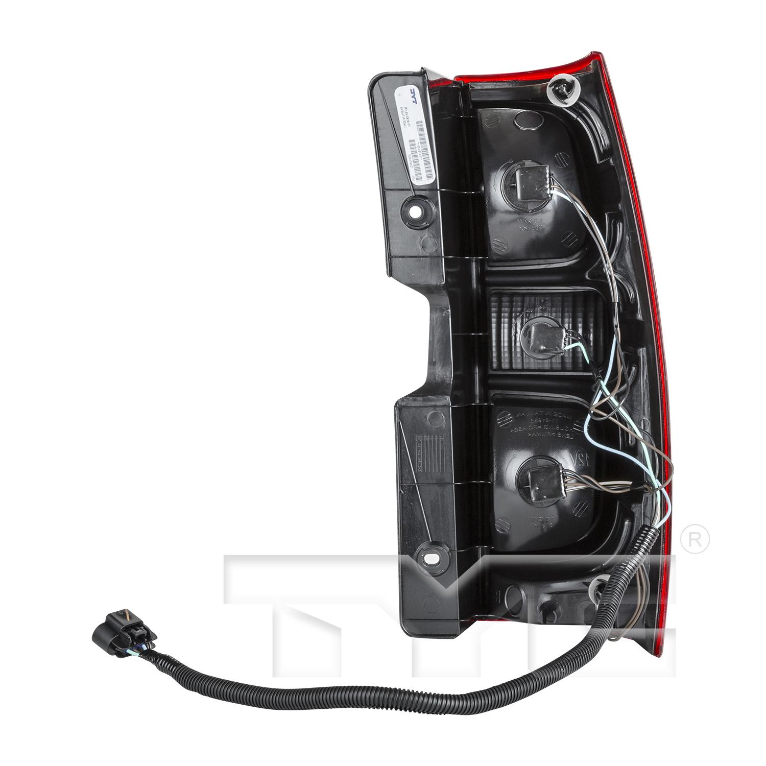 TYC 11619400 - Tail Light Assembly TYC 11619400 Tail Light Assembly product image 2 of 6