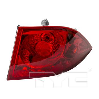 2009 Buick Lucerne Tail Light Assembly Right Outer TYC 11619500 image 4 of 4
