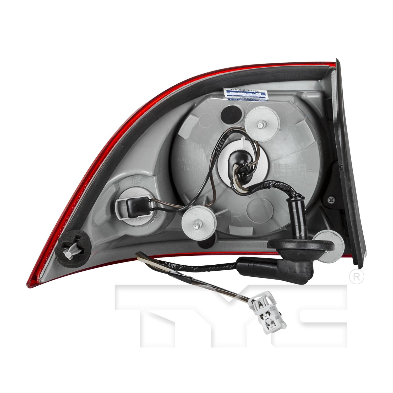 TYC 11619500 - Tail Light Assembly TYC 11619500 Tail Light Assembly product image 2 of 6