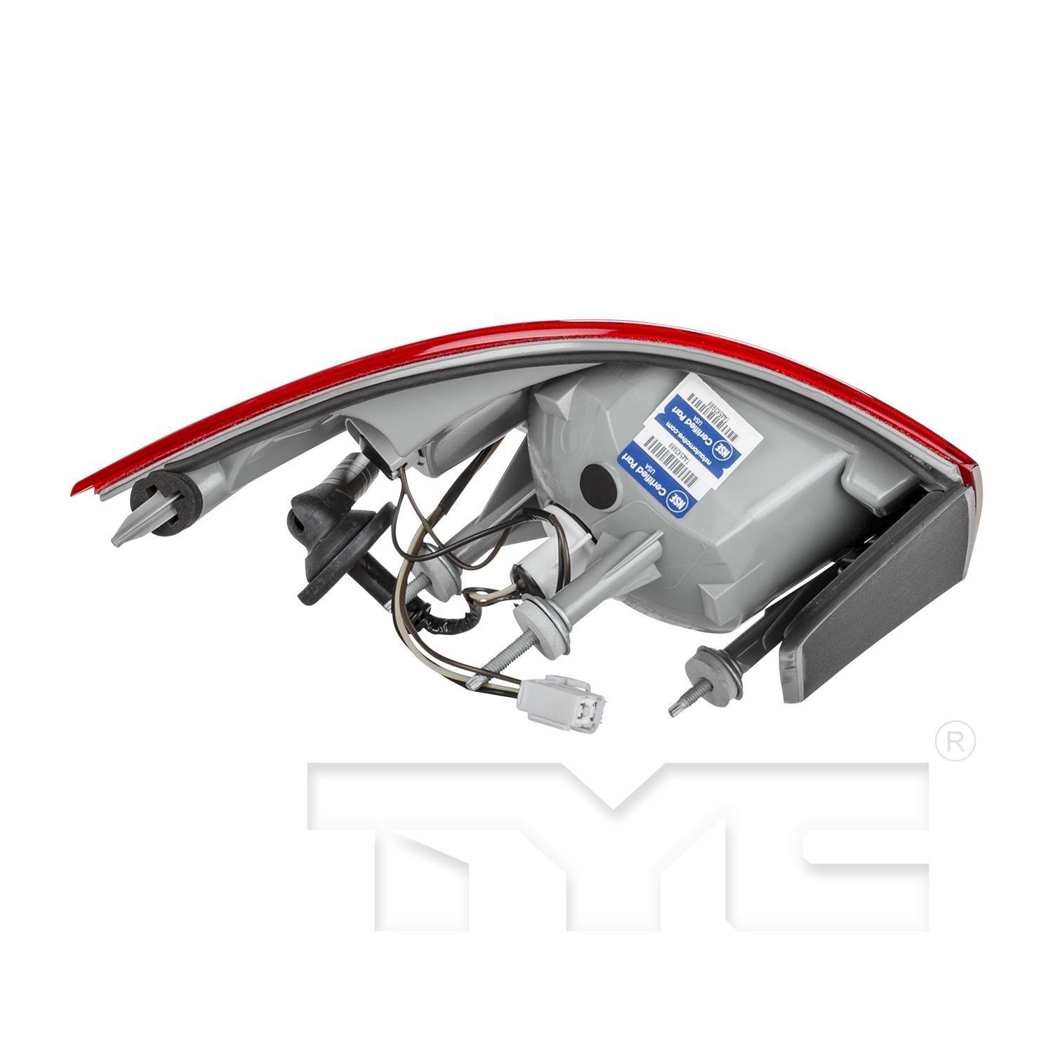TYC 11619500 - Tail Light Assembly TYC 11619500 Tail Light Assembly product image 5 of 6