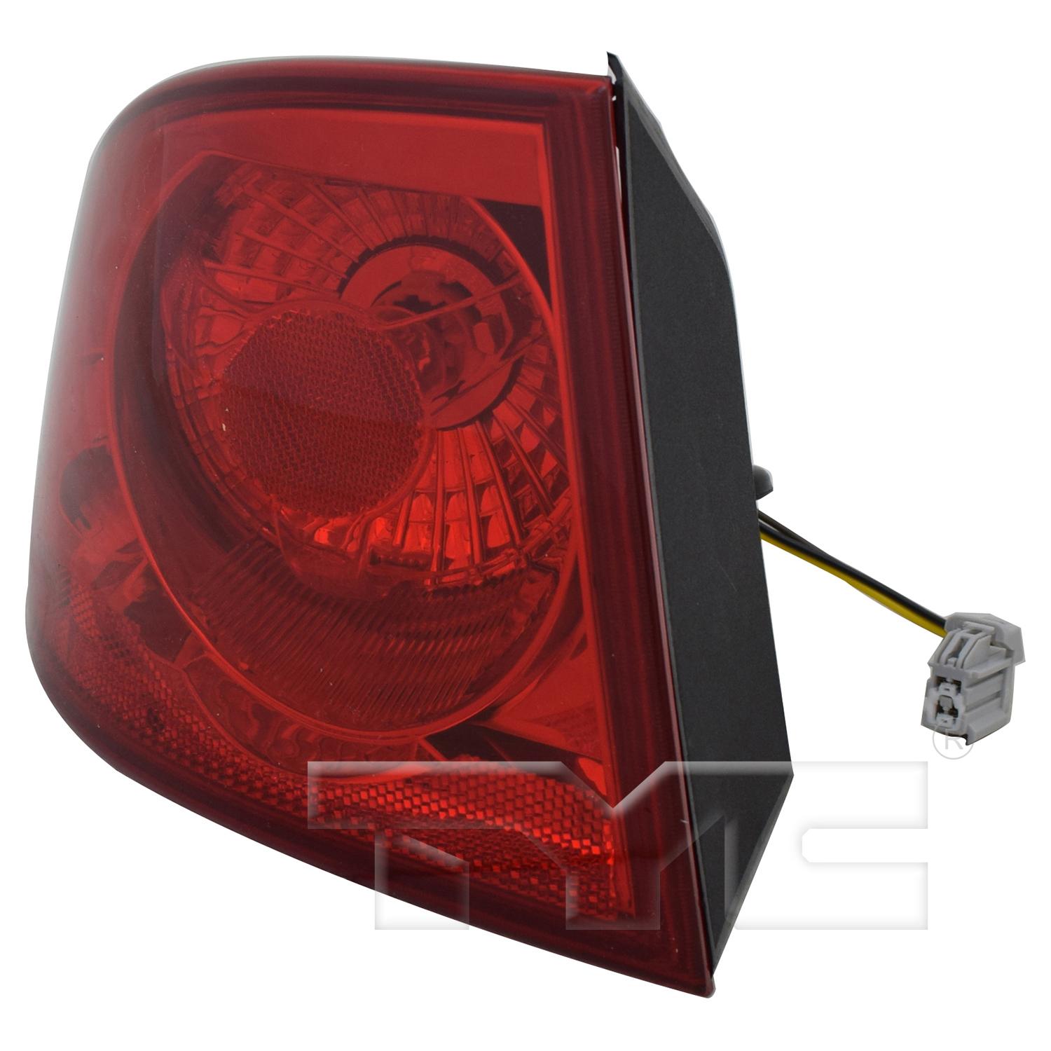 TYC 116196009 - Tail Light Assembly TYC 116196009 Tail Light Assembly product image 3 of 6