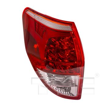 2008 Toyota RAV4 Tail Light Assembly Left TYC 11619801 image 3 of 4