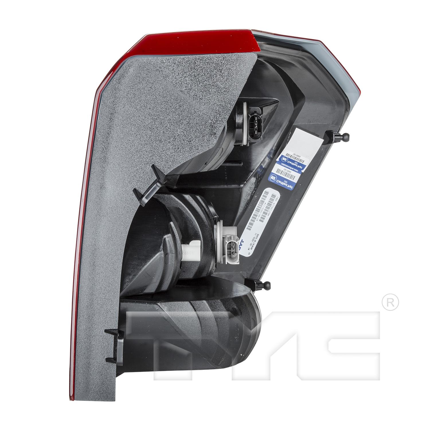 TYC 116204001 - Tail Light Assembly TYC 116204001 Tail Light Assembly product image 4 of 6