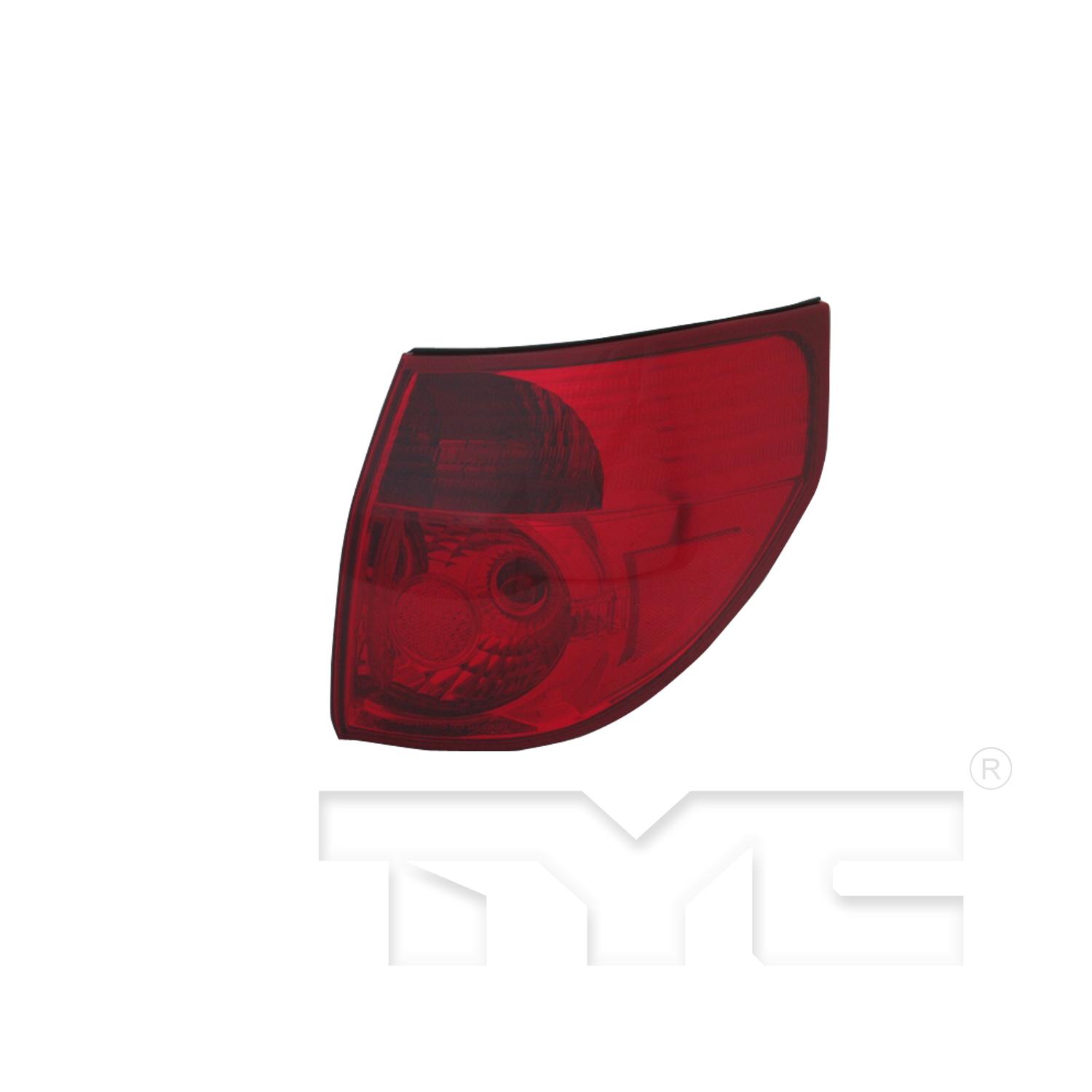 TYC 11620500 - Tail Light Assembly TYC 11620500 Tail Light Assembly product image 1 of 2
