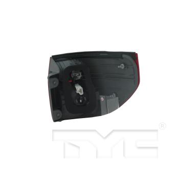 2010 Toyota Sienna Tail Light Assembly Left Outer TYC 11620600 image 4 of 4