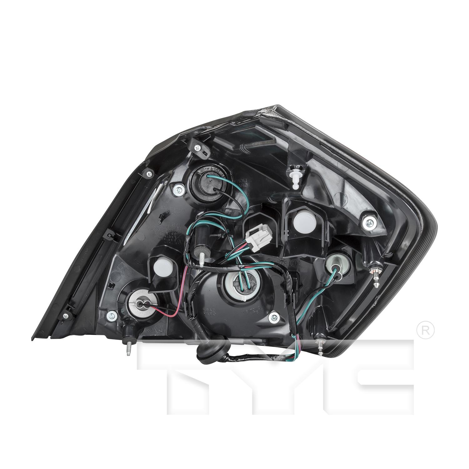 TYC 11621800 - Tail Light Assembly TYC 11621800 Tail Light Assembly product image 2 of 6