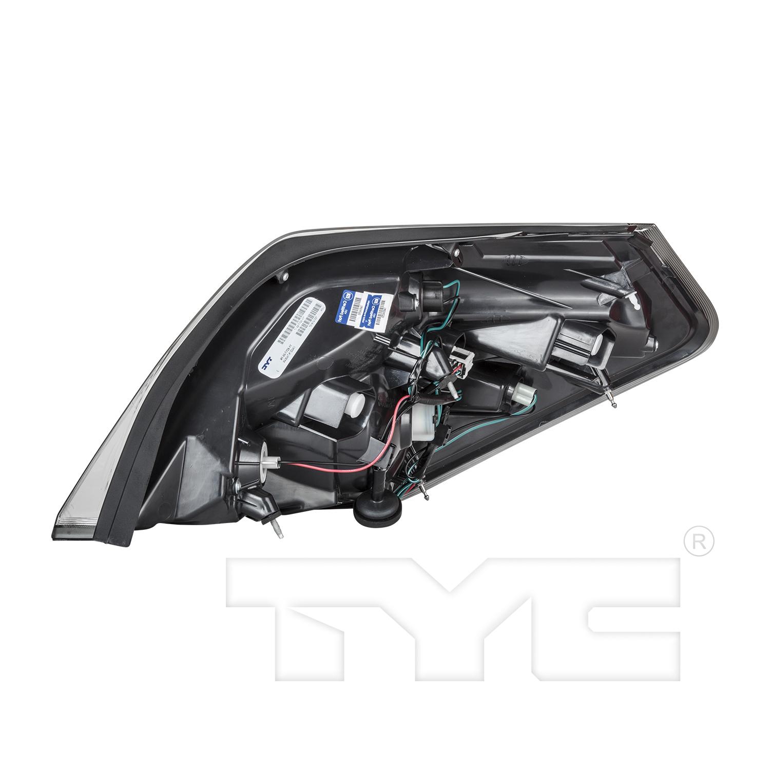 TYC 116218001 - Tail Light Assembly TYC 116218001 Tail Light Assembly product image 4 of 6