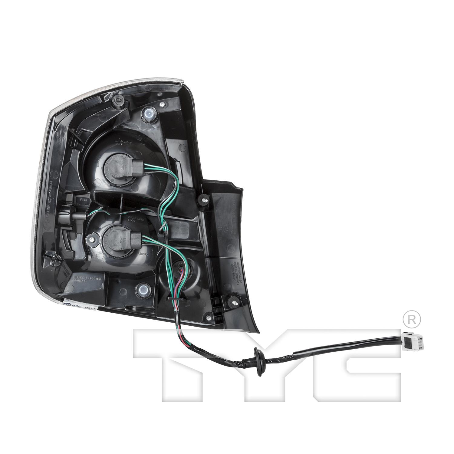 TYC 116219001 - Tail Light Assembly TYC 116219001 Tail Light Assembly product image 2 of 6