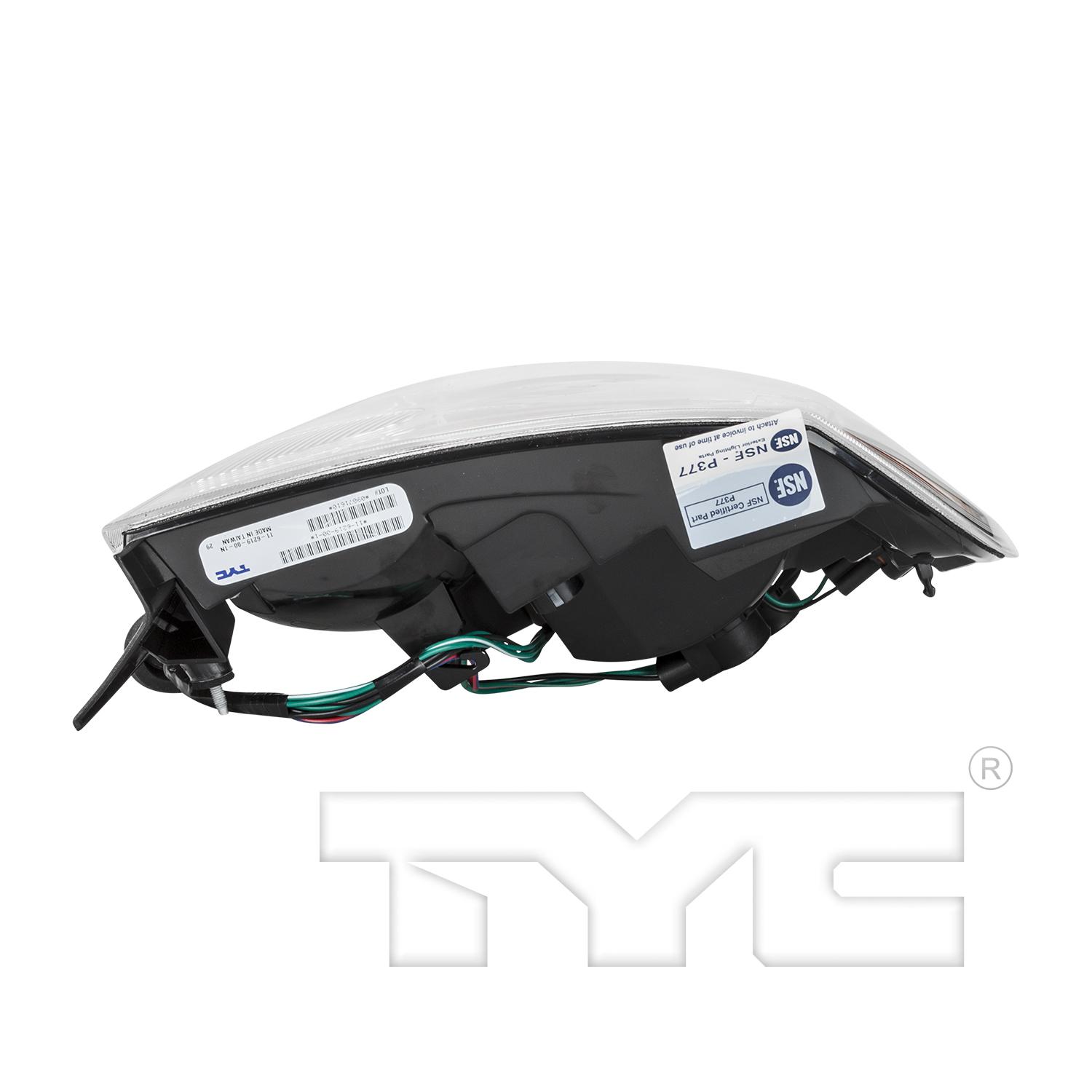 TYC 116219001 - Tail Light Assembly TYC 116219001 Tail Light Assembly product image 6 of 6