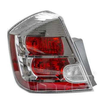 2008 Nissan Sentra Tail Light Assembly Left TYC 11622000 image 3 of 4