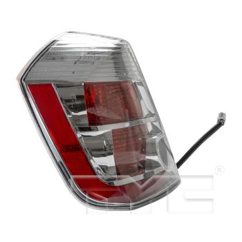 2007 Nissan Sentra Tail Light Assembly Left TYC 11622000 image 3 of 4