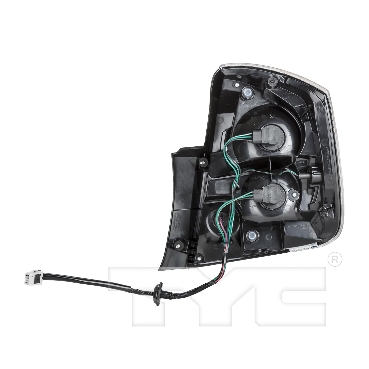 TYC 116220001 - Tail Light Assembly TYC 116220001 Tail Light Assembly product image 2 of 6