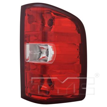 2011 GMC Sierra 2500 HD Tail Light Assembly Right TYC 11622190 image 2 of 4