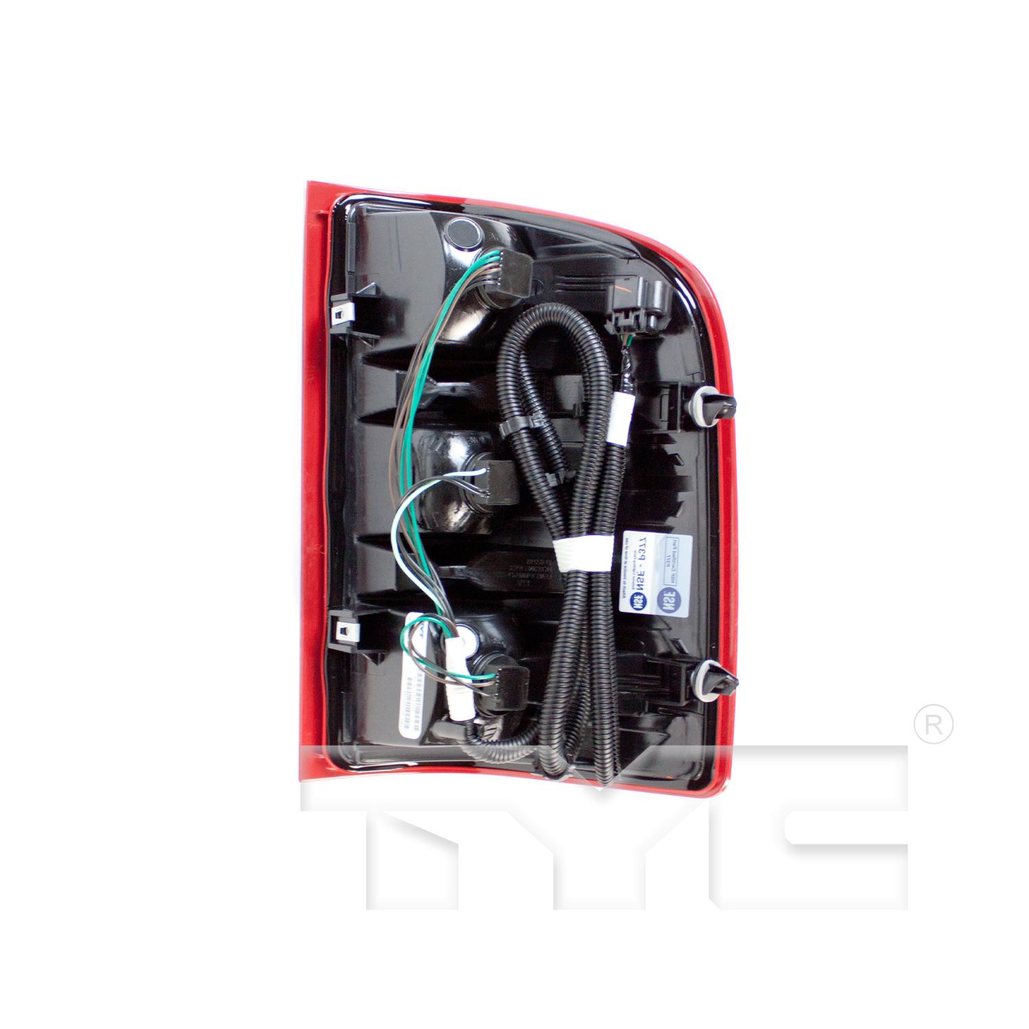 TYC 11622200 Tail Light Assembly product image 2 of 6