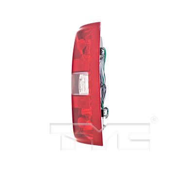 2009 Chevrolet Silverado 2500 HD Tail Light Assembly Left TYC 116222009 image 4 of 4