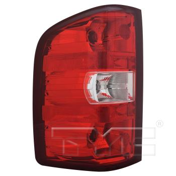 2011 GMC Sierra 2500 HD Tail Light Assembly Left TYC 116222909 image 3 of 4