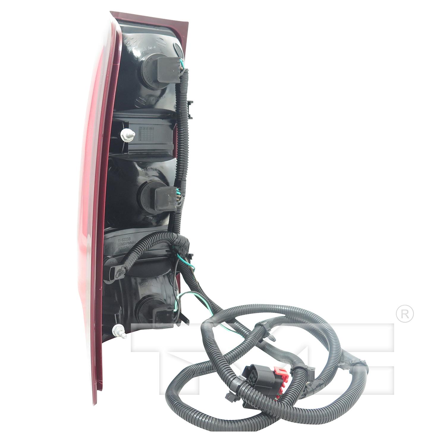 TYC 11622300 - Tail Light Assembly TYC 11622300 Tail Light Assembly product image 4 of 6