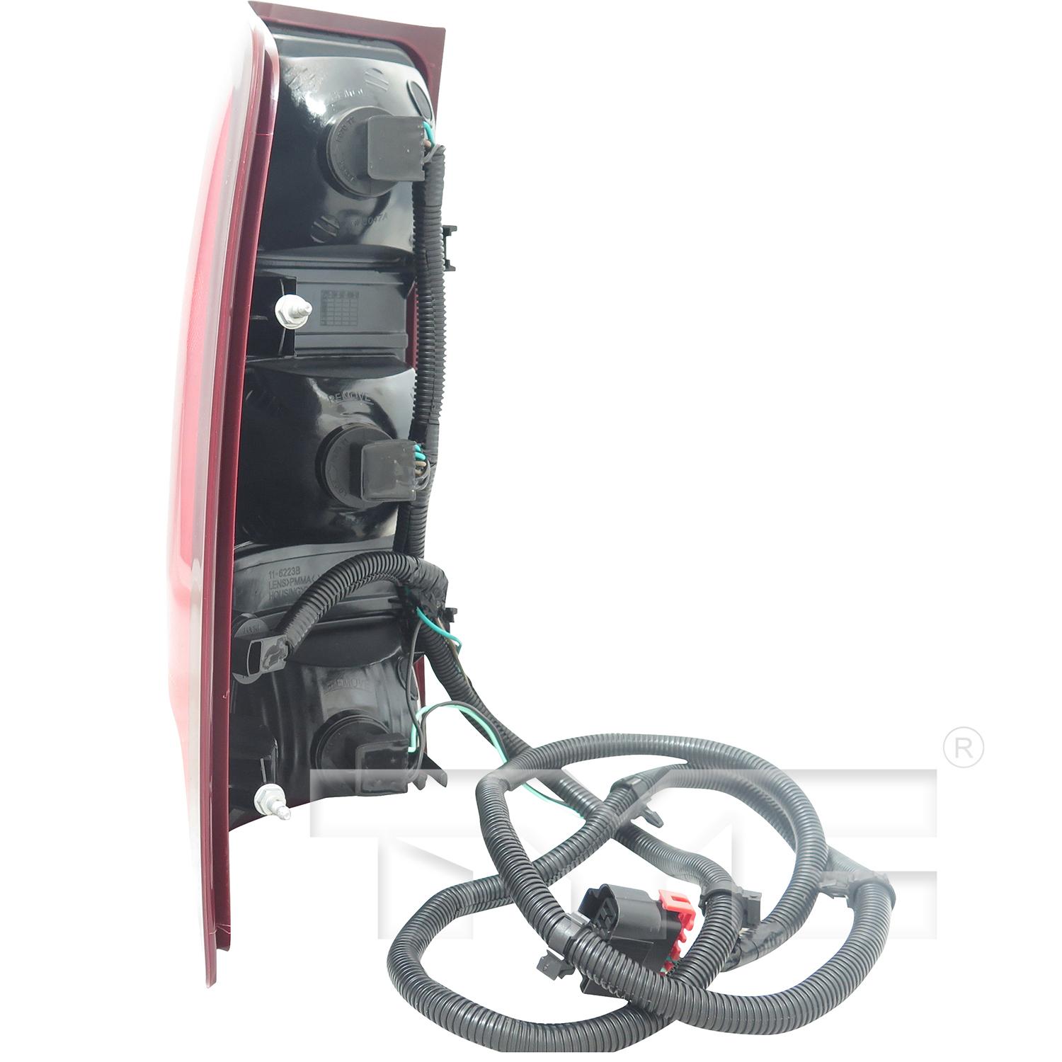 TYC 116223009 - Tail Light Assembly TYC 116223009 Tail Light Assembly product image 4 of 6