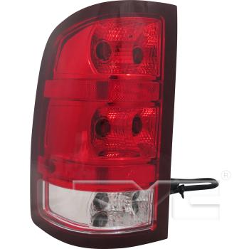 2012 GMC Sierra 3500 HD Tail Light Assembly Left TYC 116224009 image 1 of 4