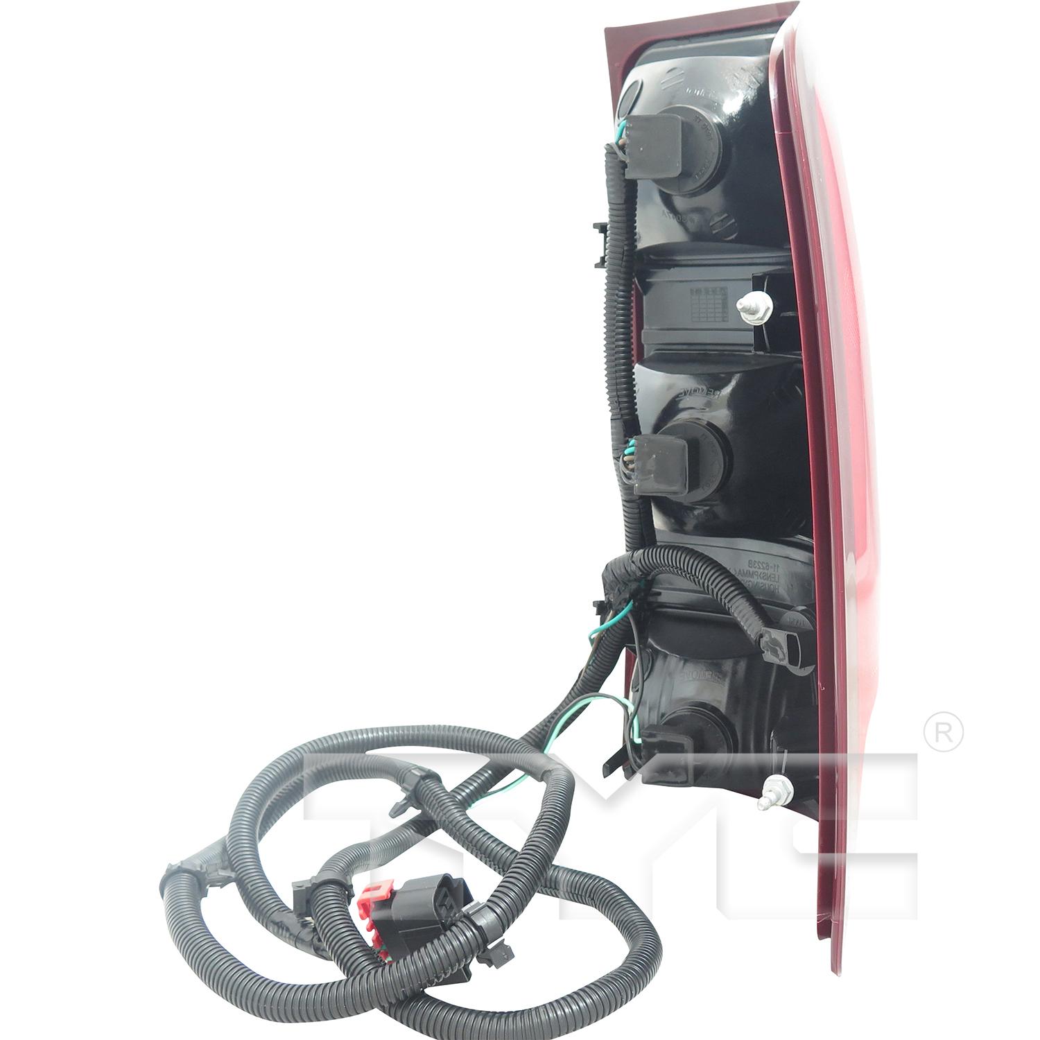 TYC 116224009 Tail Light Assembly product image 4 of 6