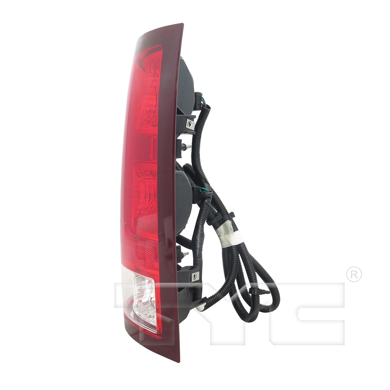 TYC 116224901 Tail Light Assembly product image 3 of 6