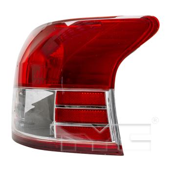 2010 Toyota Yaris Tail Light Assembly Right TYC 11623301 image 3 of 4