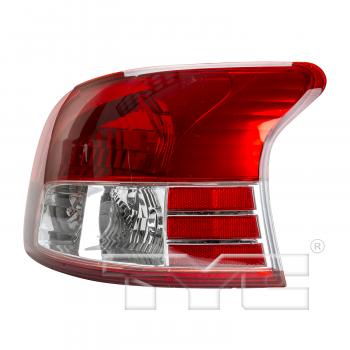 2011 Toyota Yaris Tail Light Assembly Right TYC 116233911 image 3 of 4