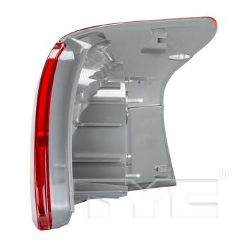 2010 Toyota Yaris Tail Light Assembly Left TYC 11623401 image 4 of 4