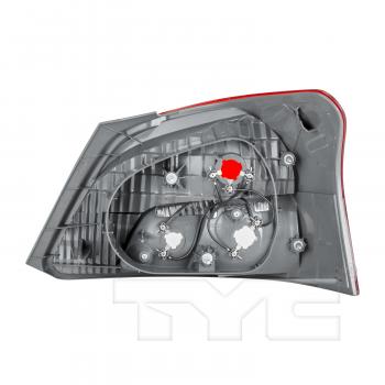 2011 Toyota Yaris Tail Light Assembly Left TYC 116234911 image 2 of 4