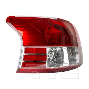 2011 Toyota Yaris Tail Light Assembly Left TYC 116234911 image 3 of 4