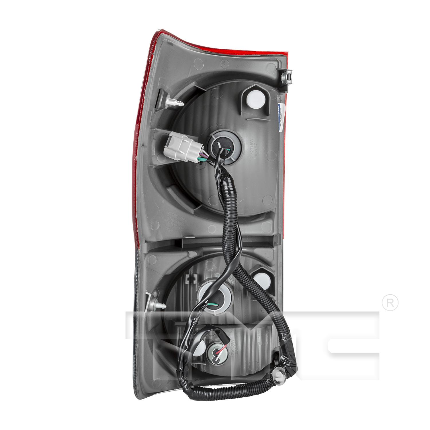 TYC 116235009 - Tail Light Assembly TYC 116235009 Tail Light Assembly product image 2 of 6