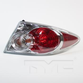 2008 Mazda 6 Tail Light Assembly Right Outer TYC 11623700 image 4 of 4