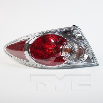 2008 Mazda 6 Tail Light Assembly Left Outer TYC 11623800 image 3 of 4
