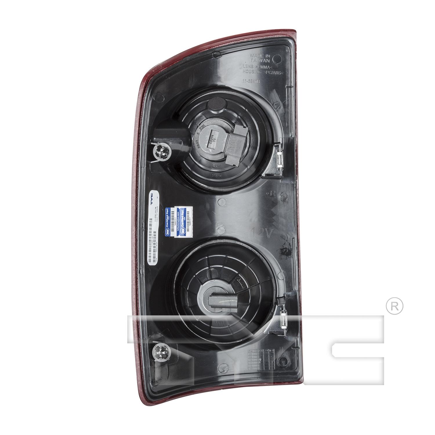 TYC 116241009 - Tail Light Assembly TYC 116241009 Tail Light Assembly product image 2 of 8